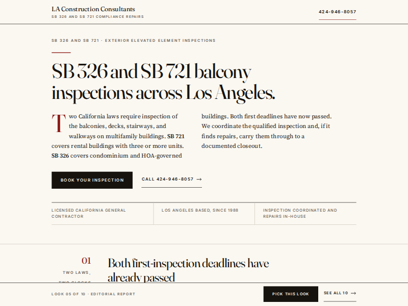 Look 05, Editorial Report